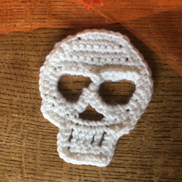 Crochet skeleton coasters - Picture 5 of 6